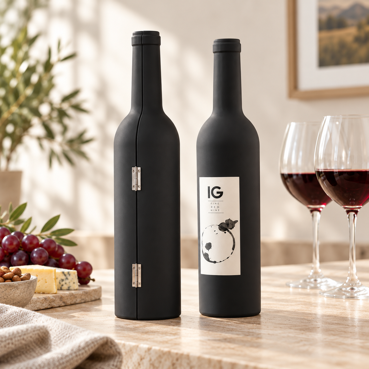 Set Accessori Vino 5 in 1 – Eleganza e Praticità in una Bottiglia