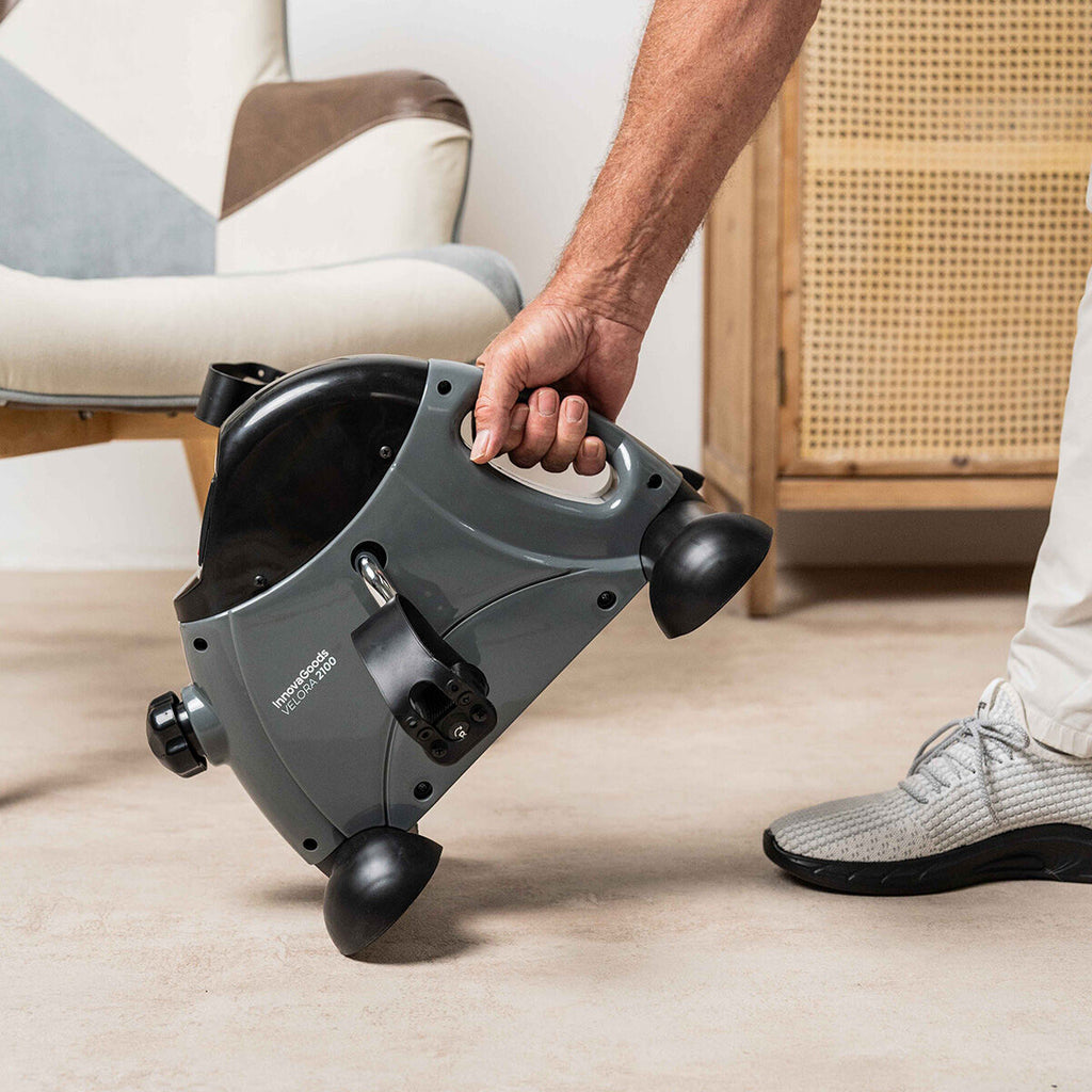 Pedaliera per Braccia e Gambe con Display e Tappetino – Allenati da Seduto